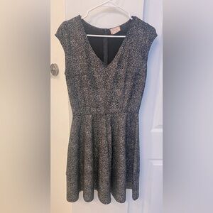 Dress Black with gold accents